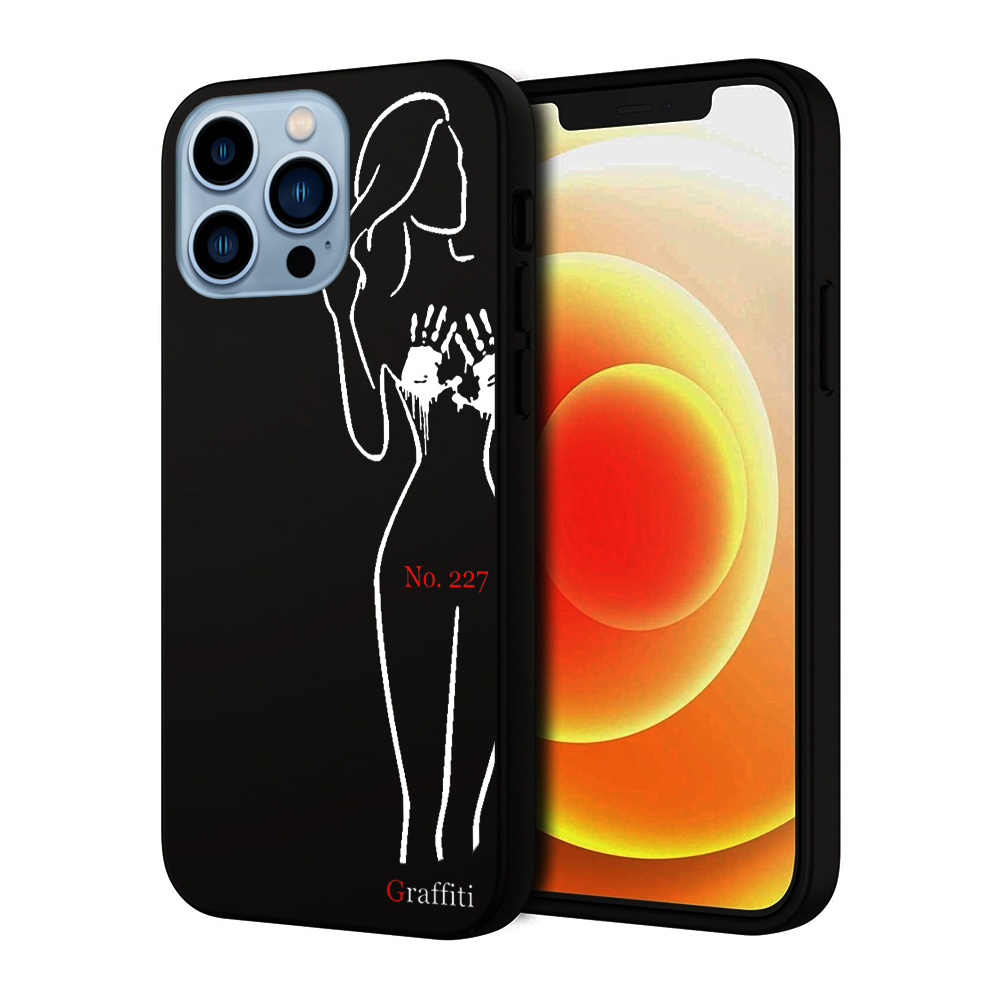 iPhone 16 Pro Max telefontok - Graffiti No.227 mintás szilikon tok
