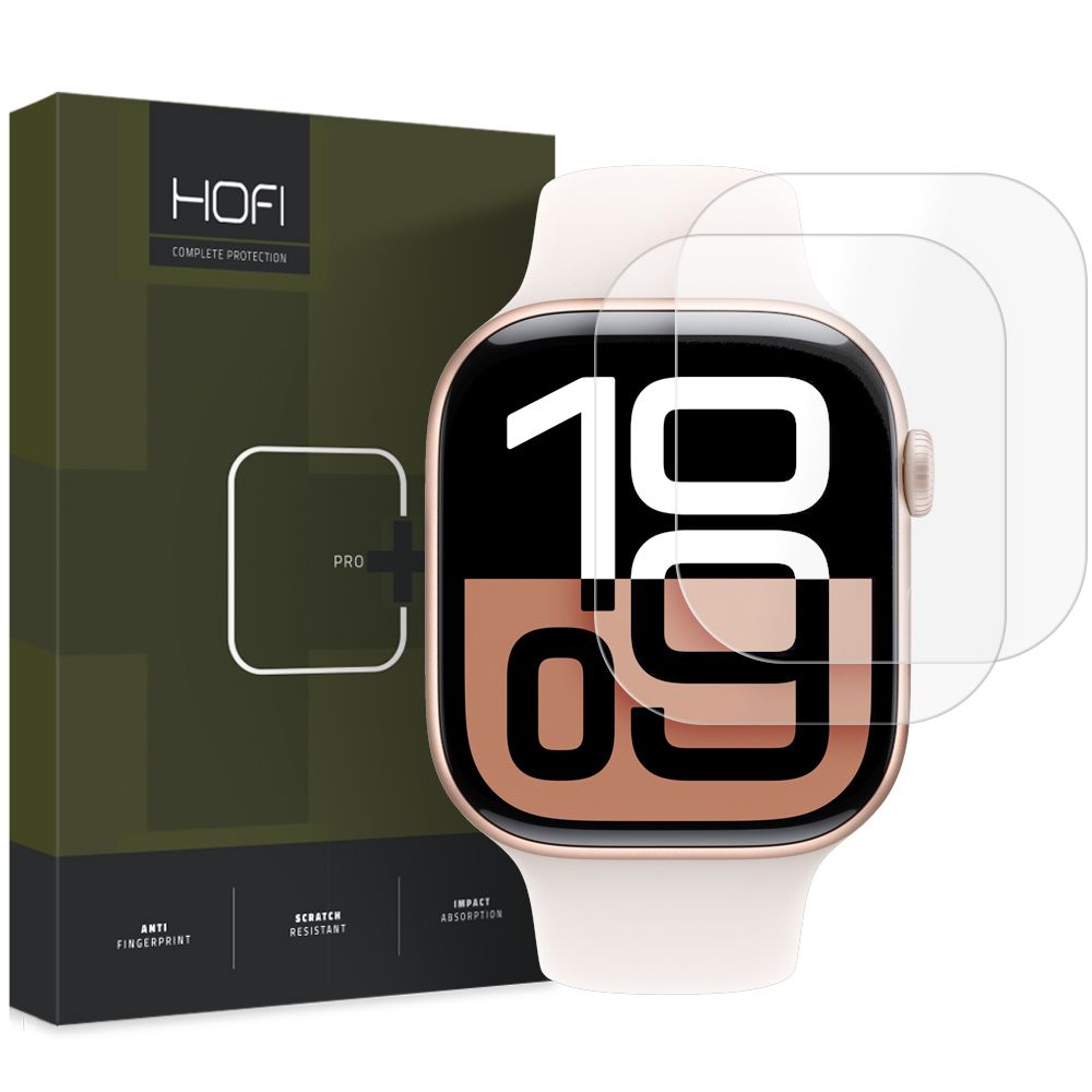Apple Watch 10 (42 mm) okosóra fólia - kijelzővédő fólia (2 db)