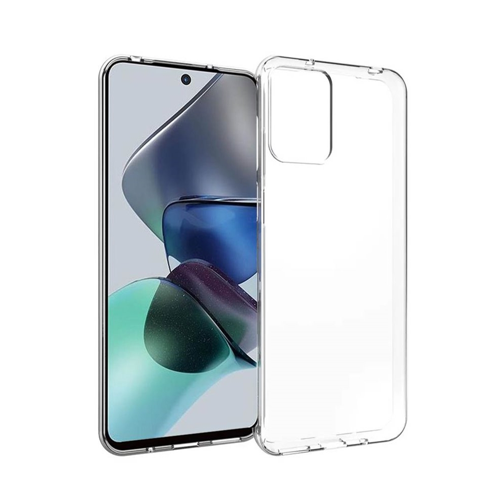 Telefontok Motorola Moto G75 5G - átlátszó szilikon tok