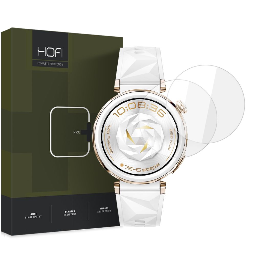 Huawei Watch GT 5 Pro (42 mm) okosóra üvegfólia - HOFI Glass Pro+ üvegfólia (2db)