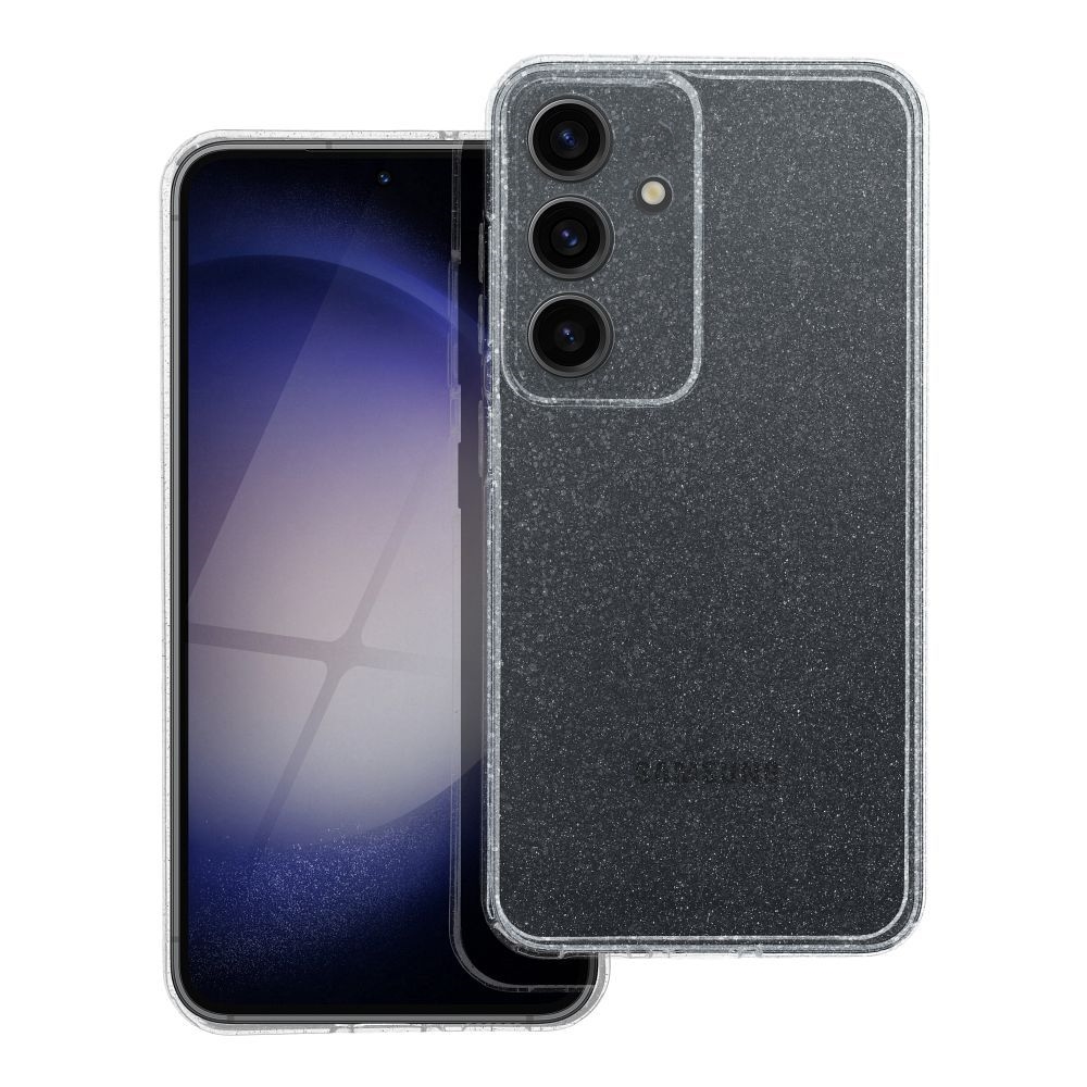 Samsung Galaxy A16 5G telefontok - Glitter - átlátszó csillámos hátlap tok