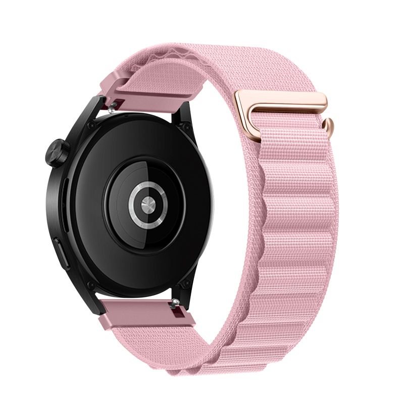 Huawei Watch GT 5 (46 mm) okosóra szíj - F- Design FS05 - púder pink szíj (szíj szélesség: 22 mm)