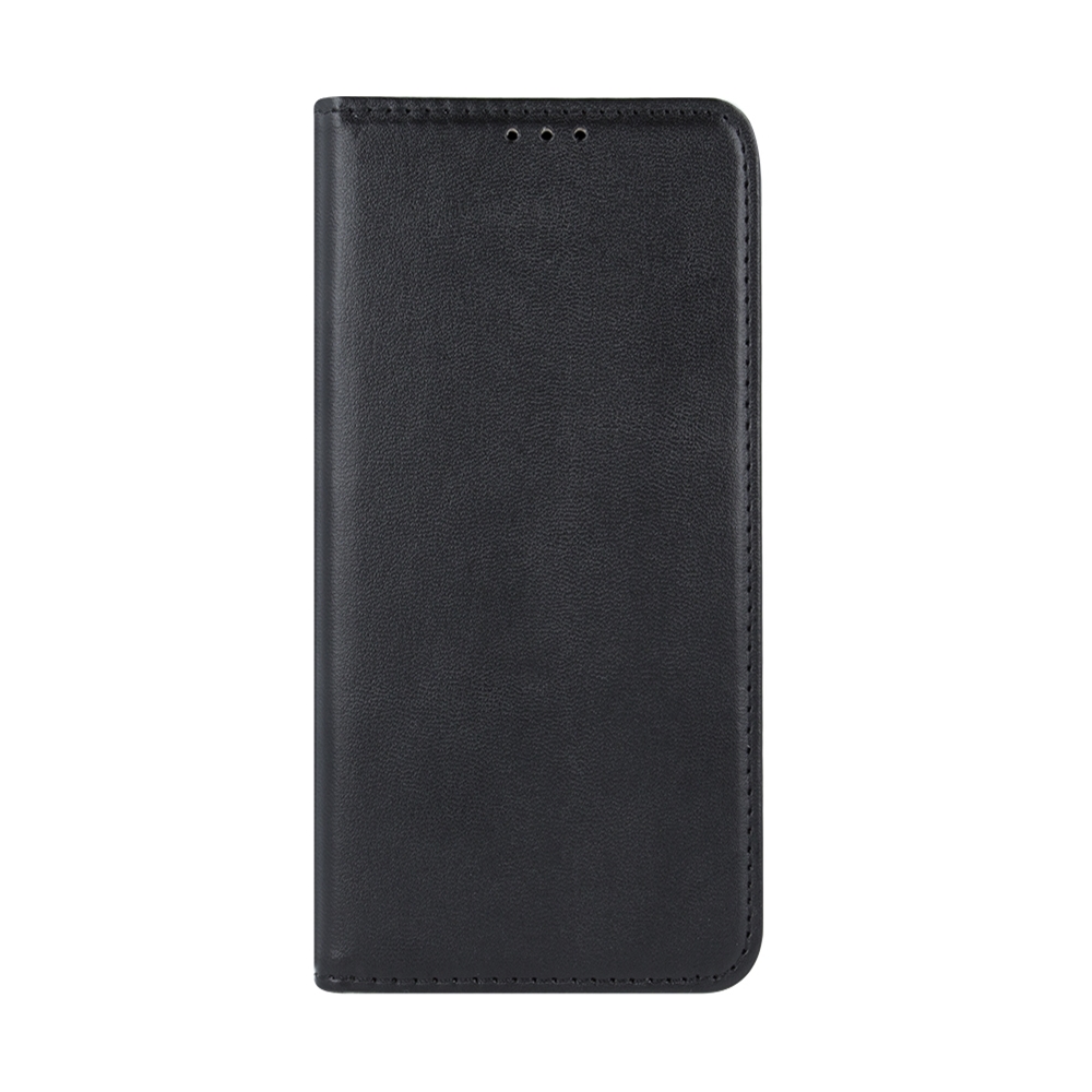 Xiaomi Redmi 14C telefontok - Smart Magnetic fekete szilikon keretes mágneses könyvtok
