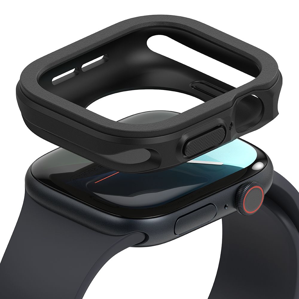 Apple Watch 10 (42 mm) - Ringke Air - fekete szilikon védő tok