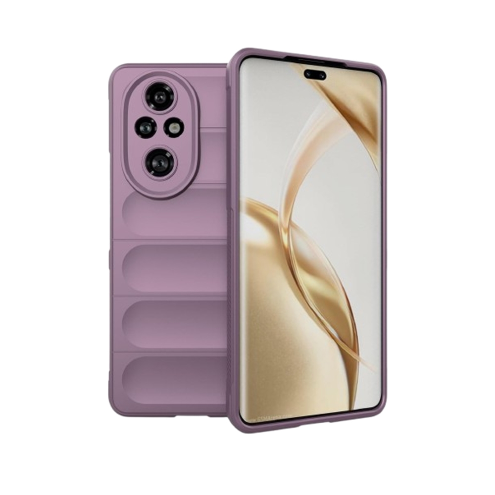 Honor 200 Pro 5G telefontok - Pastel Armor - lila szilikon hátlap tok