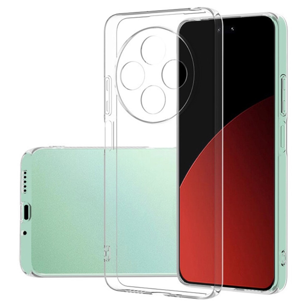 Telefontok Xiaomi POCO C75 - átlátszó szilikon hátlap tok 