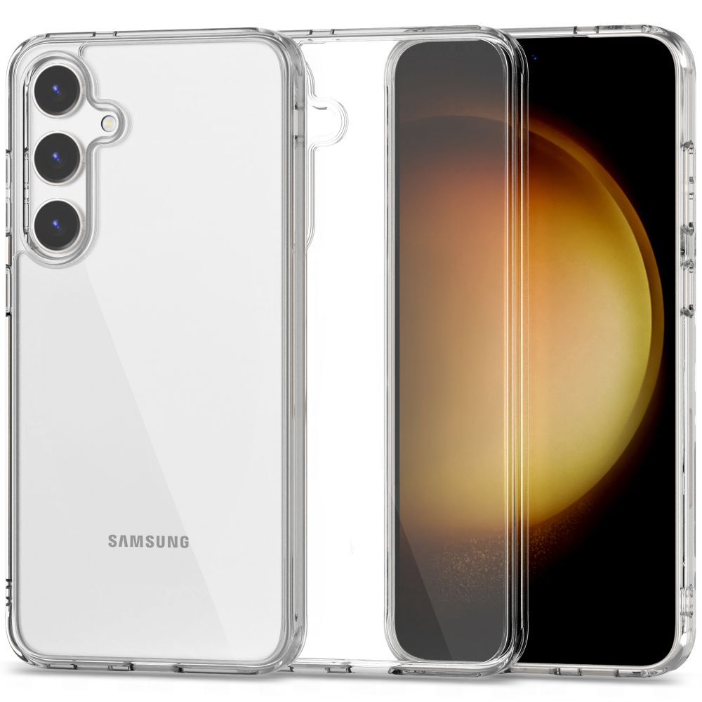 Telefontok Samsung Galaxy S24 FE - FLEXAIR - átlátszó hátlap tok