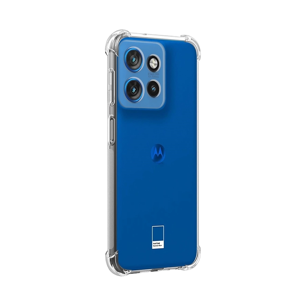 Motorola Edge 50 Neo 5G telefontok - ütésálló átlátszó hátlap tok