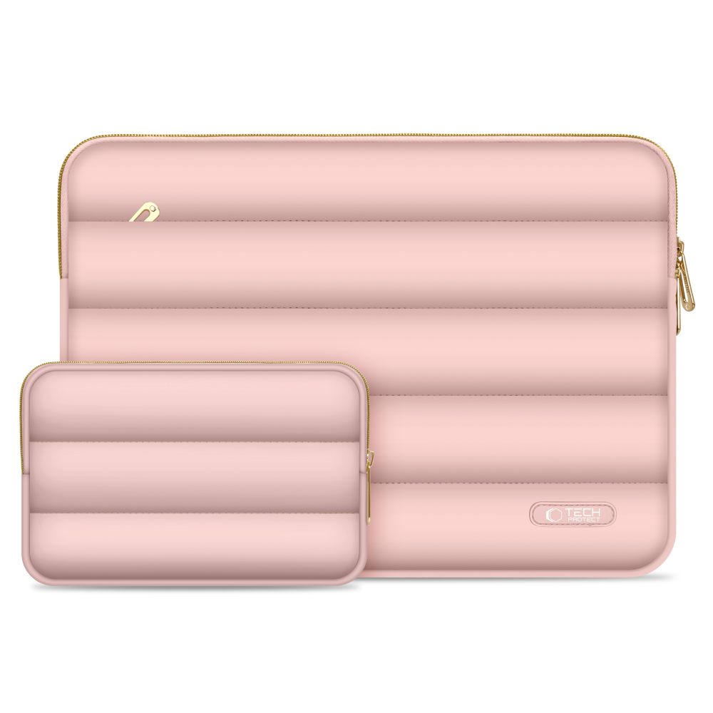 Tech- Protect Puffy laptop táska - 15-16-os rosegold laptop táska