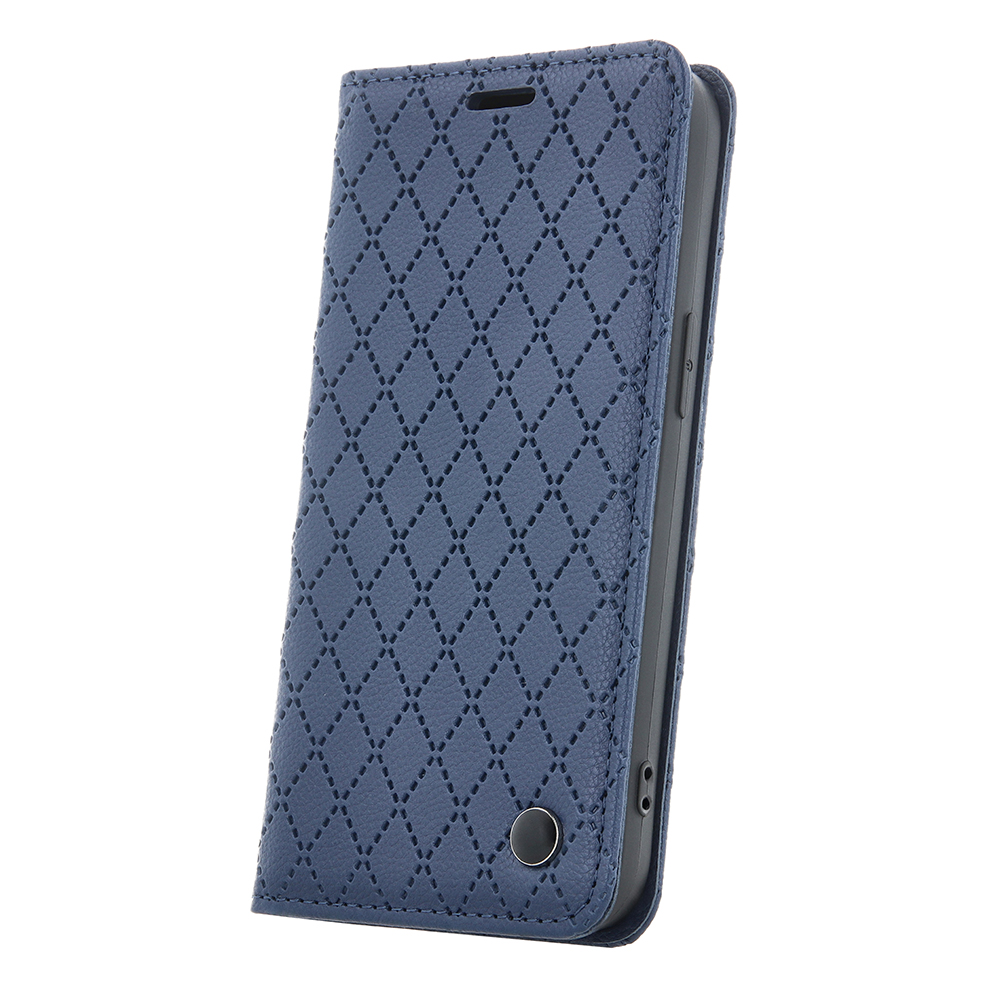 Motorola Moto G04 telefontok - Smart Caro - kék mágneses könyvtok