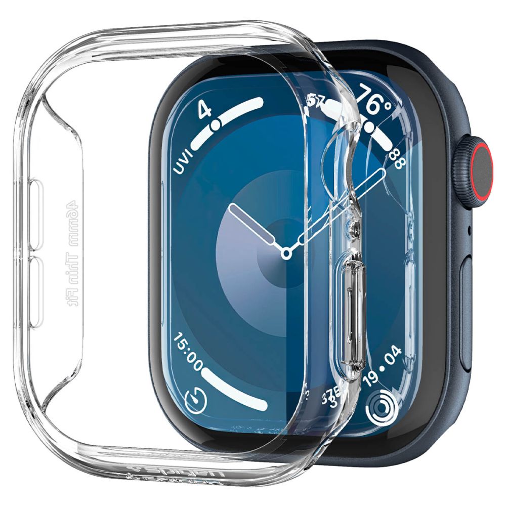 Apple Watch 10 (46 MM) - SPIGEN THIN FIT - átlátszó védő keret