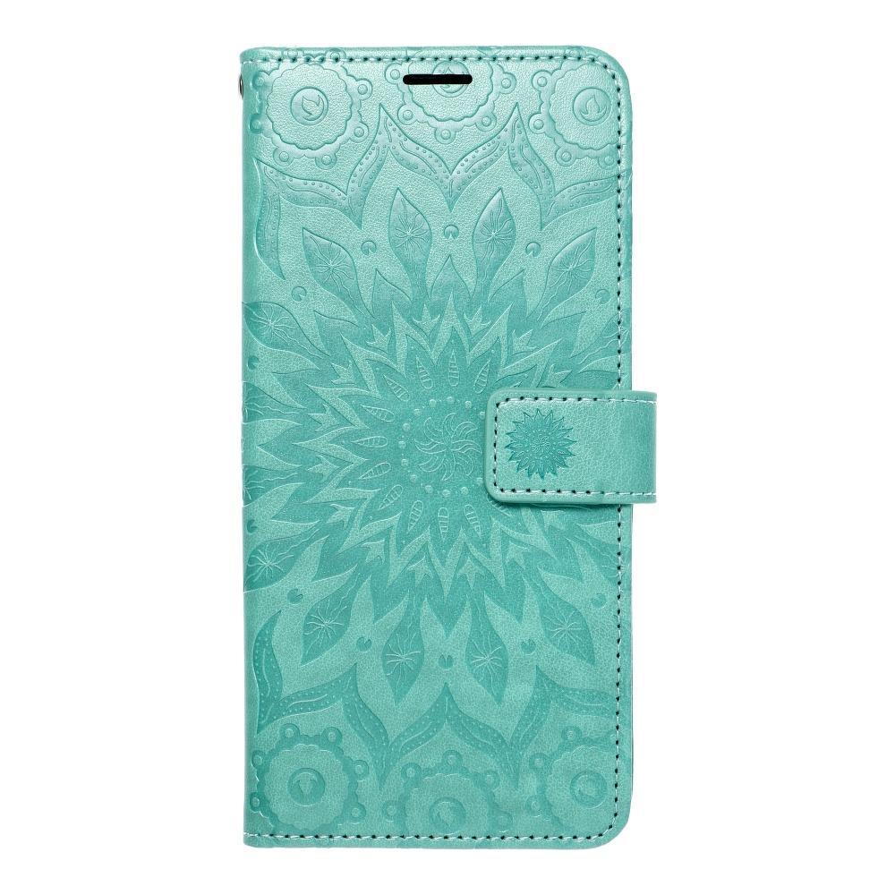 Xiaomi Redmi 14C telefontok - MEZZO mandala mintás rose gold mágneses szilikon keretes könyvtok