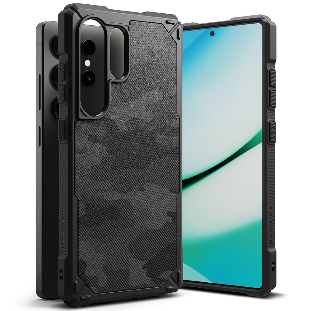 Telefontok Samsung Galaxy S25 Ultra - Ringke Rugged Gear terepmintás ütésálló tok