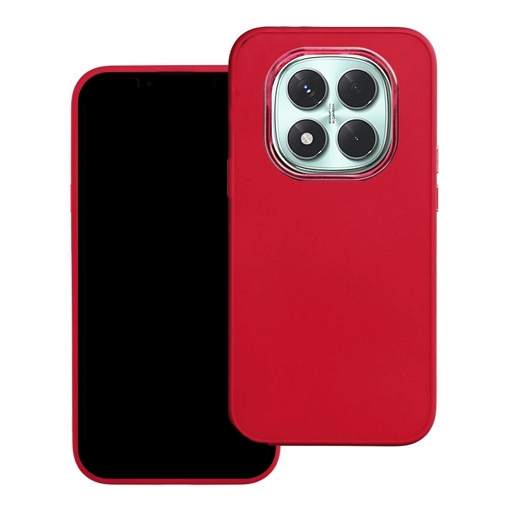 Xiaomi Redmi Note 14 Pro+ 5G telefontok - Frame - magenta műanyag hátlap tok, szilikon kerettel