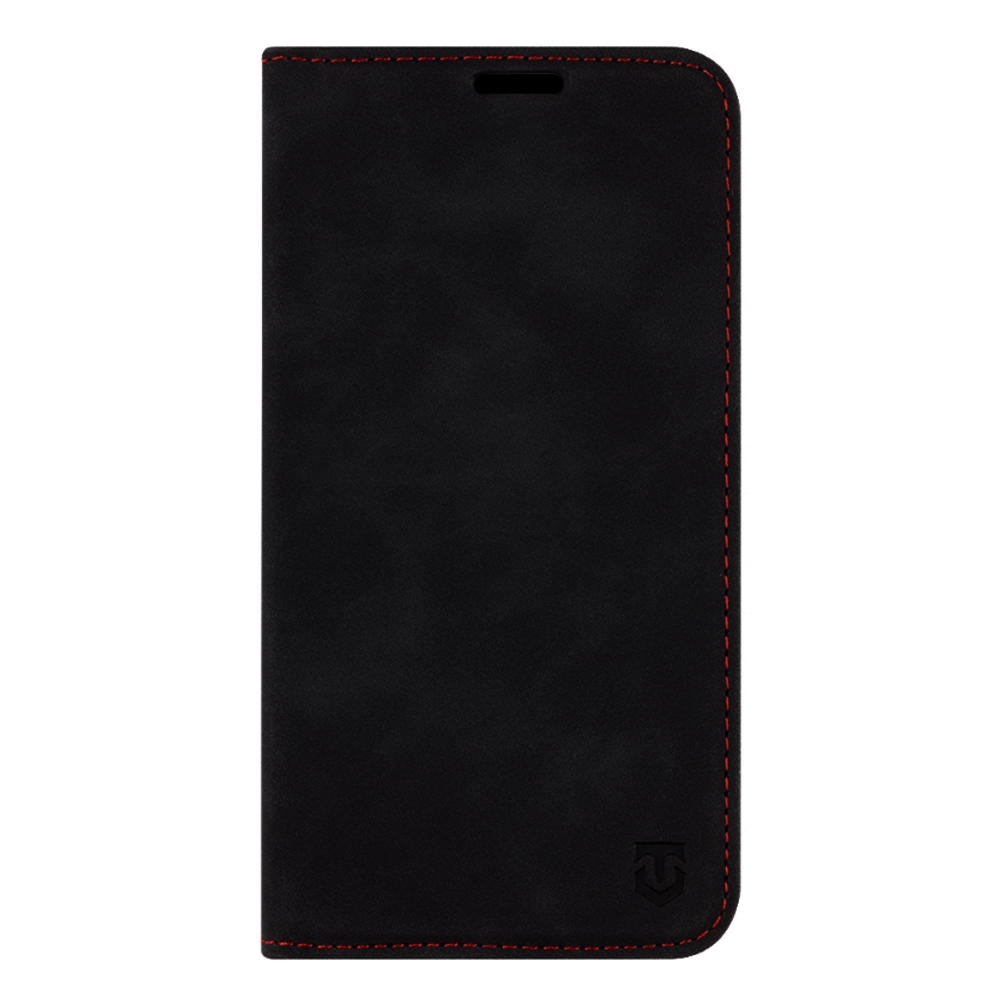 Xiaomi Redmi Note 14 5G telefontok - Tactical Xproof - fekete szilikon keretes mágneses könyvtok