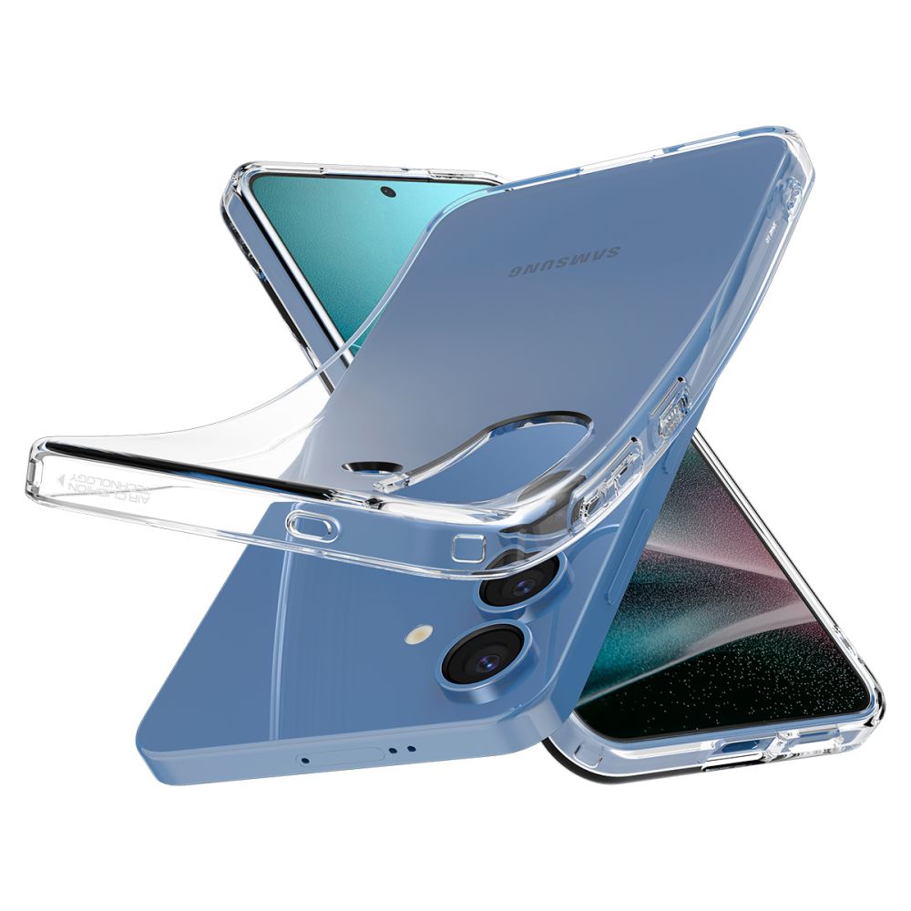 Samsung Galaxy S25+ (S25 Plus) telefontok - SPIGEN Liquid Crystal Clear - átlátszó hátlap tok ﻿