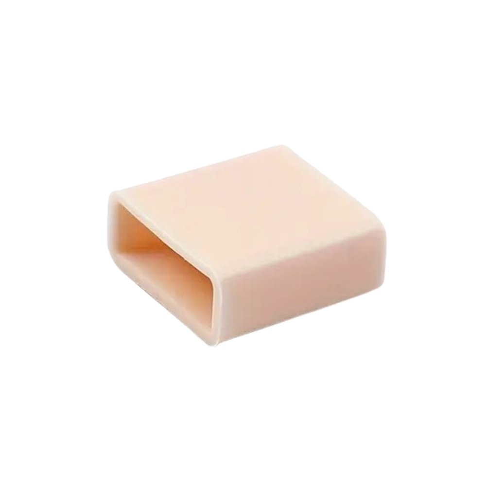 Porvédő kupak - USB csatlakozóra - pink, szilikon
