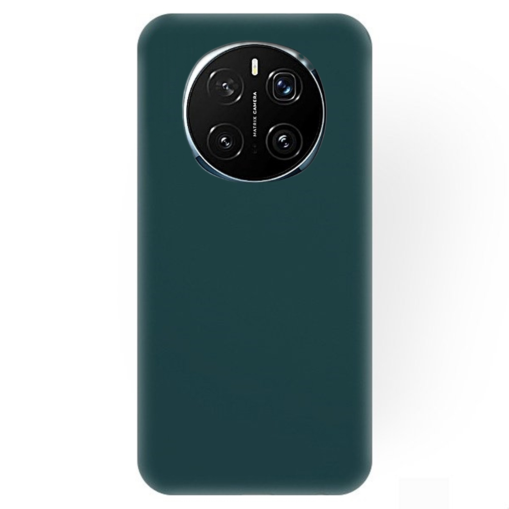 Honor Magic7 Pro telefontok - zöld szilikon hátlap tok