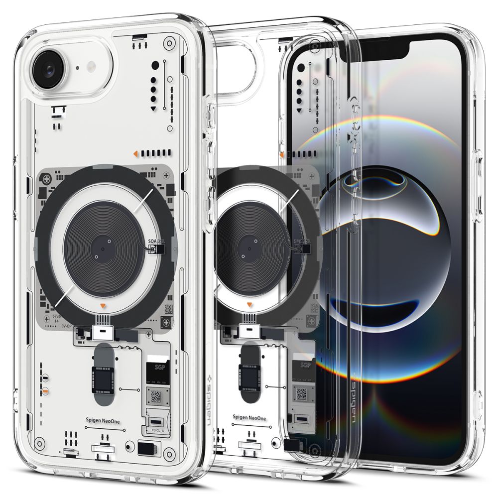 Telefontok iPhone 16e - SPIGEN ULTRA HYBRID MAG MAGSAFE NEO ONE tok