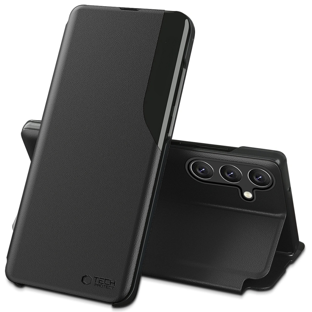 Samsung Galaxy A36 5G telefontok - Smart View fekete könyvtok