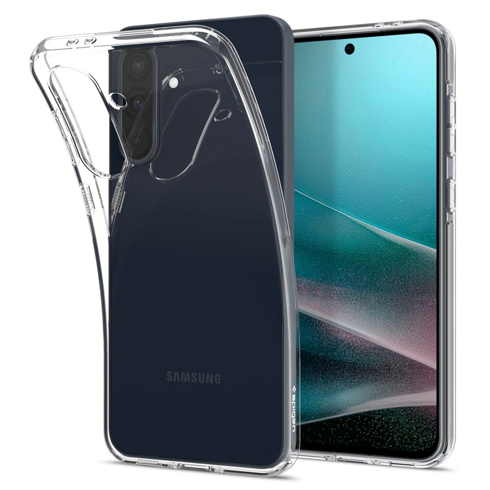Samsung Galaxy A56 5G telefontok - SPIGEN Liquid Crystal Clear - átlátszó hátlap tok
