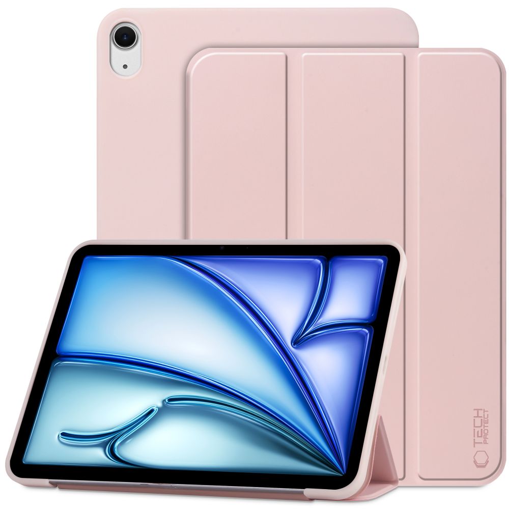 Tablettok iPad Air 7 (2025, M3, 11 coll) - pink smart case