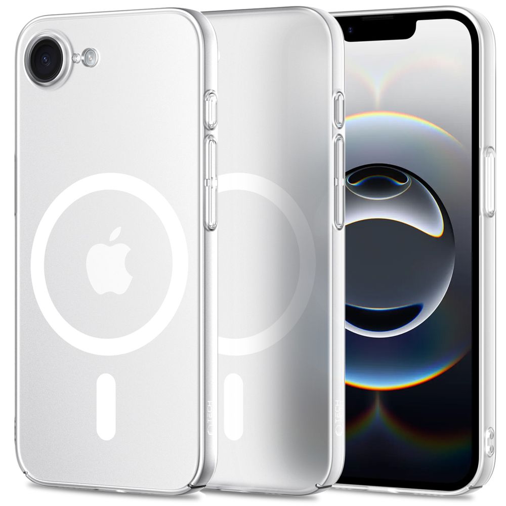 iPhone 16e - Tech-Protect Magslim - MagSafe kompatibilis matt áttetsző hátlap tok ﻿