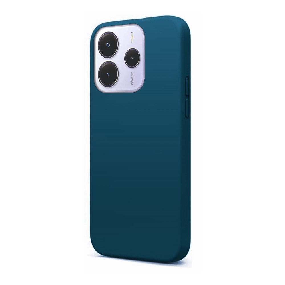 Xiaomi Redmi Note 14 5G telefontok - türkizkék szilikon hátlap tok