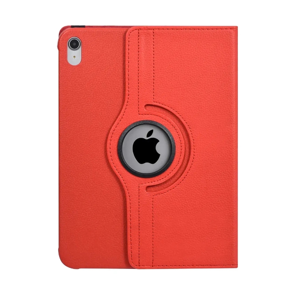 Tablettok iPad 2025 11 coll (iPad 11) - piros fordítható műbőr tablet tok