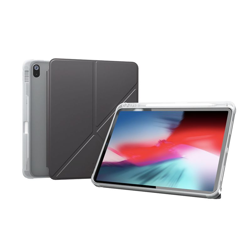 Tablettok iPad 2025 11 coll (iPad 11) - fekete WiWU tablettok, ceruza tartóval
