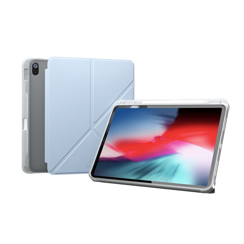 Tablettok iPad 2022 10.9 (iPad 10) - kék WiWU tablettok, ceruza tartóval