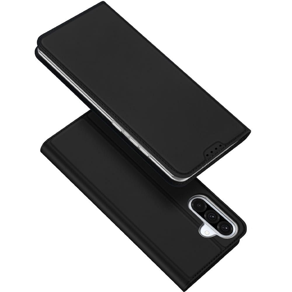 Samsung Galaxy A56 5G telefontok - Dux Ducis - fekete könyvtok