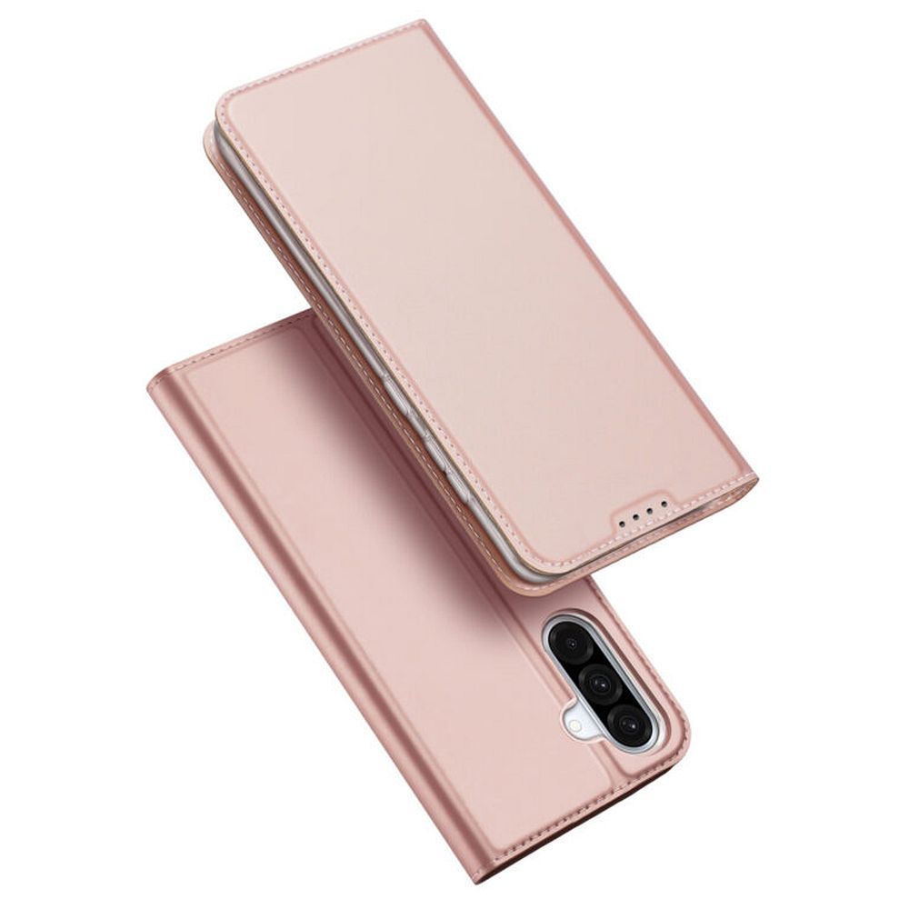 Samsung Galaxy A36 5G telefontok - Dux Ducis - rose gold könyvtok