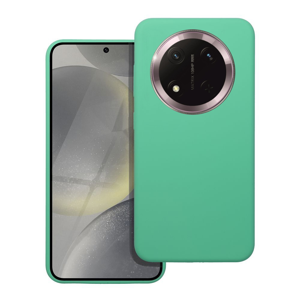 Honor Magic7 Lite telefontok - menta szilikon hátlap tok