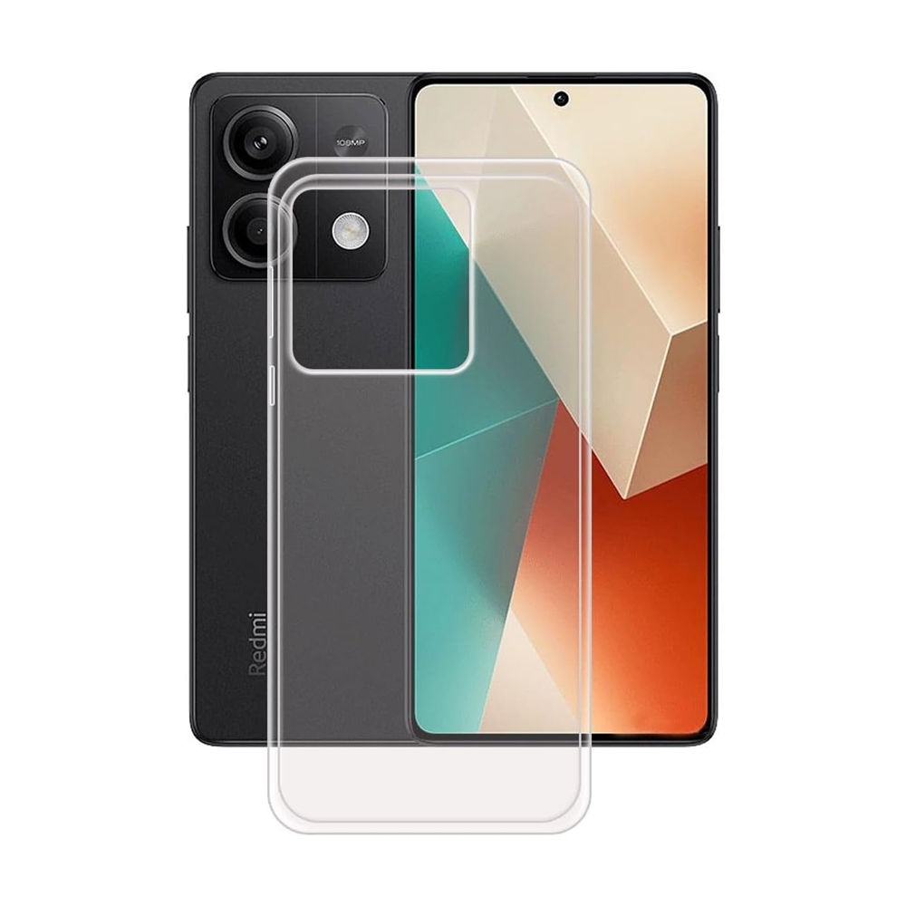 Xiaomi Redmi Note 14S - átlátszó szilikon hátlap tok