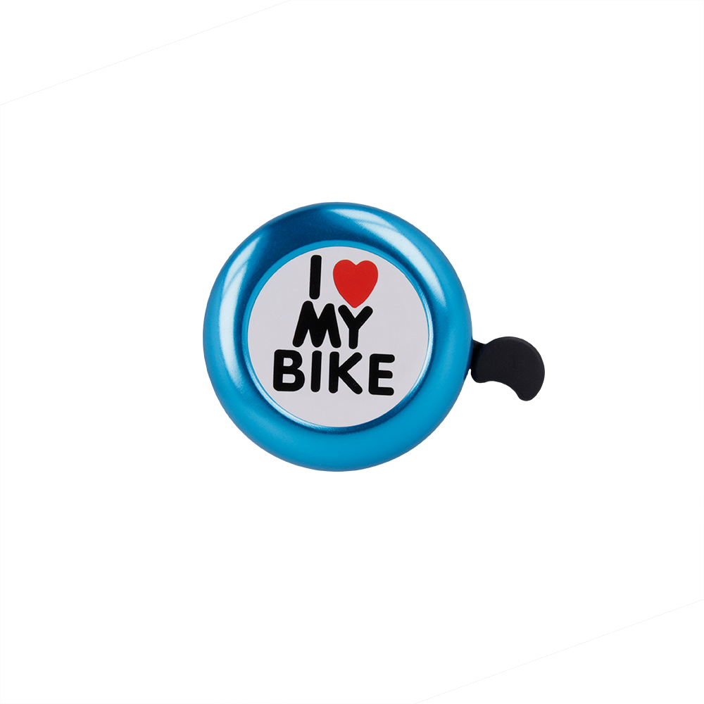 Forever biciklis kiegészítő - I love my bike - kerékpár csengő, kék