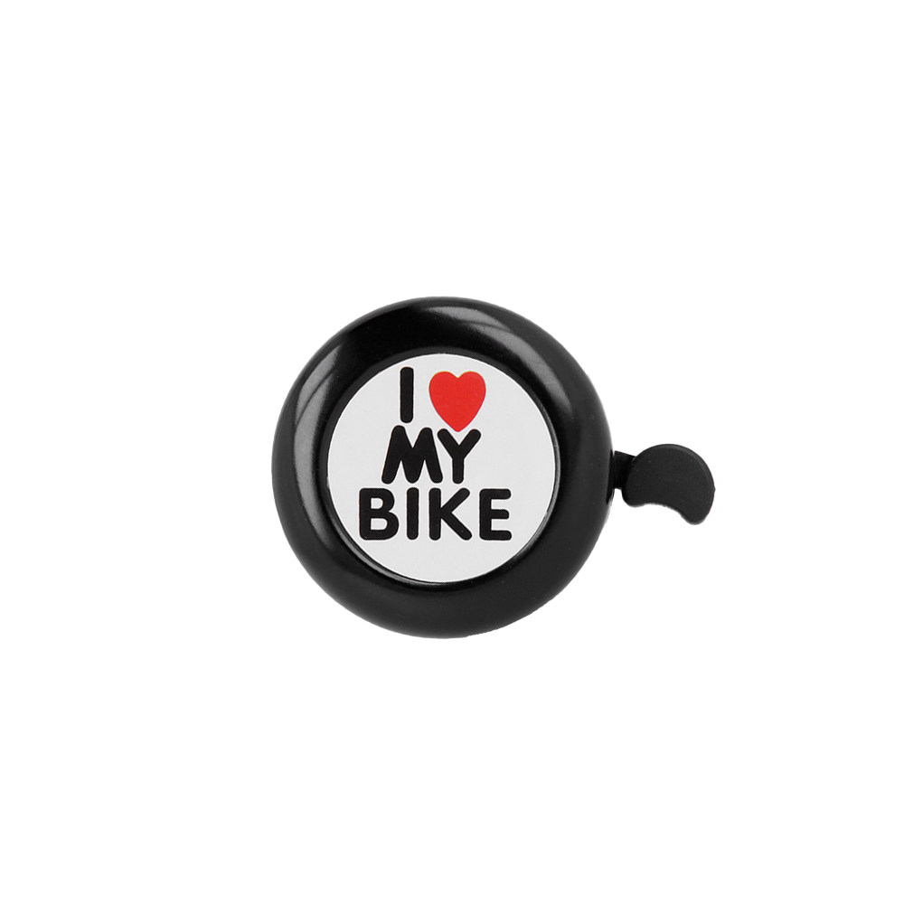 Forever biciklis kiegészítő - I love my bike - kerékpár csengő, fekete