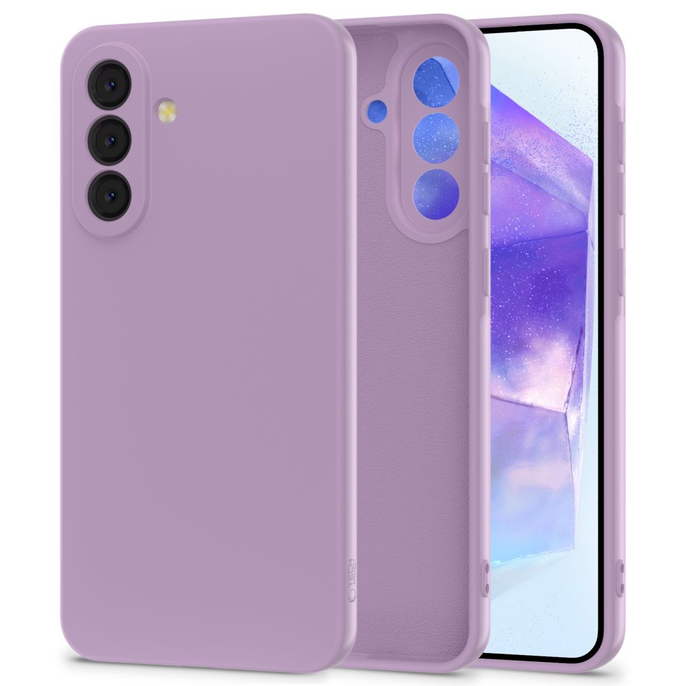 Telefontok Samsung Galaxy A56 5G - Levendula szilikon hátlaptok