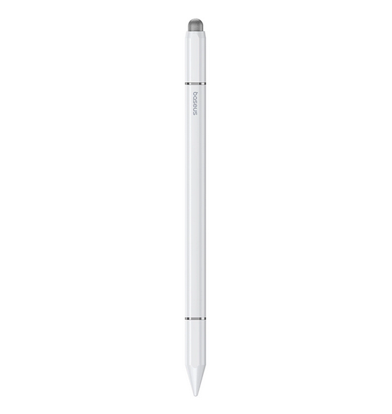 Baseus Smooth Writing III 3in1 Passive Stylus - mágneses érintőceruza tablethez, fehér