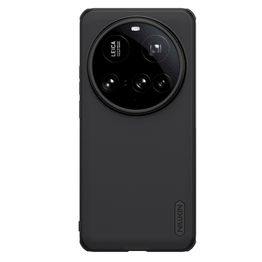 Telefontok Xiaomi 15 Ultra 5G - Nillkin Super Frosted - fekete hátlap tok beépített mágnessel (MagSafe tartóval kompatibilis)