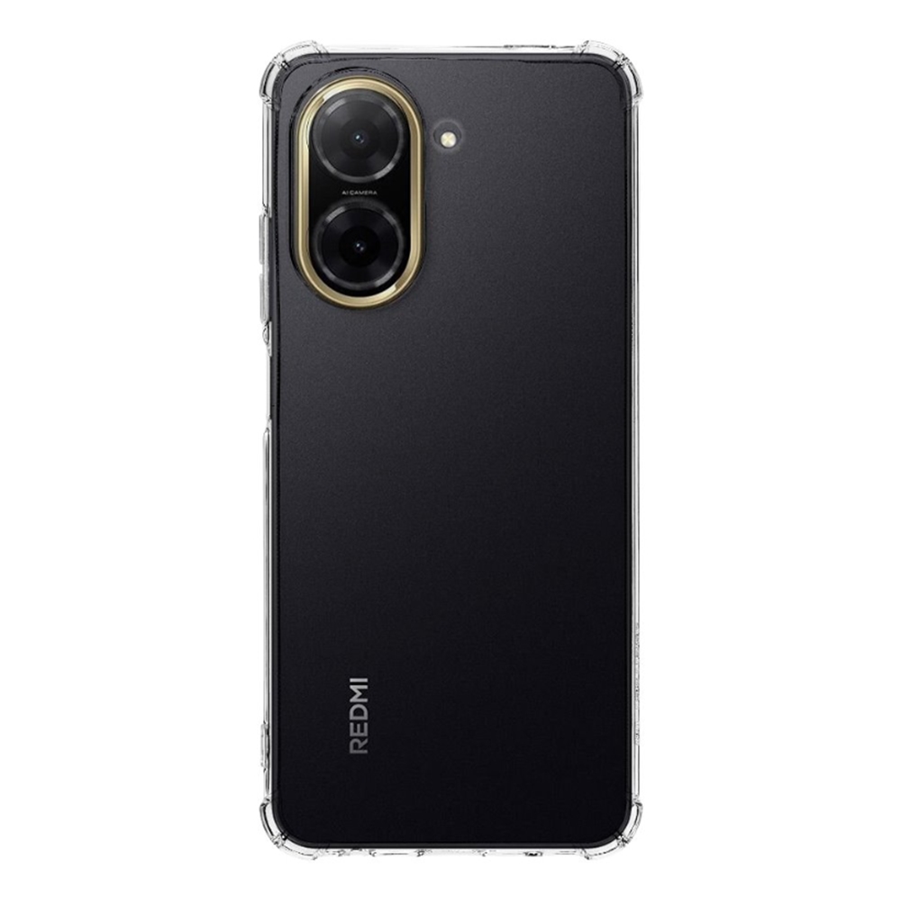Xiaomi Redmi A5 telefontok - átlátszó ütésálló hátlap tok