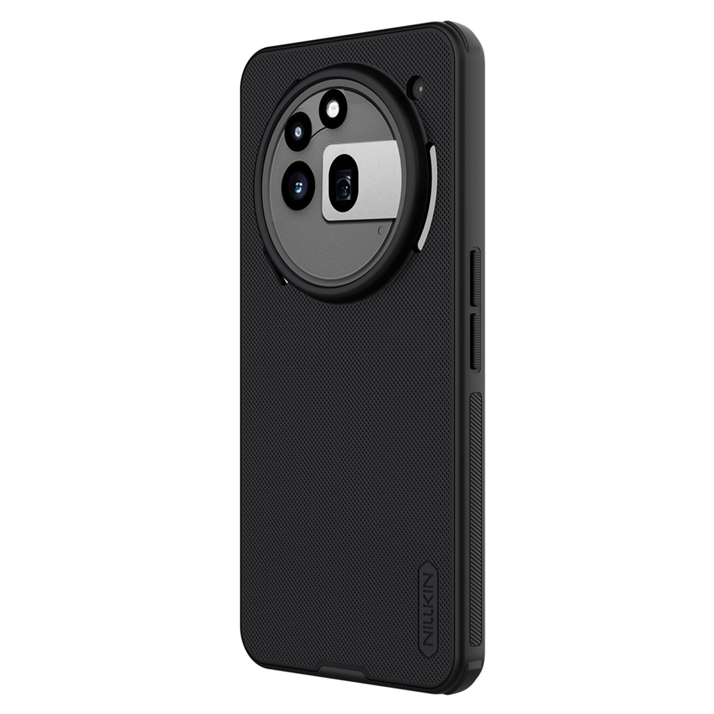 Nothing Phone (3a) Pro telefontok - Nillkin Super Frosted - fekete hátlap tok