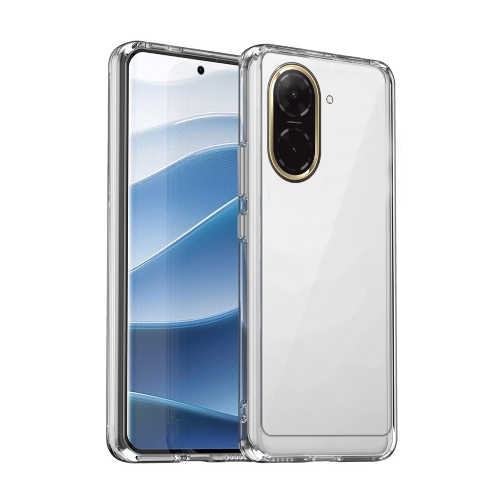 Xiaomi Redmi A5 telefontok - átlátszó hátlap tok, szilikon kerettel