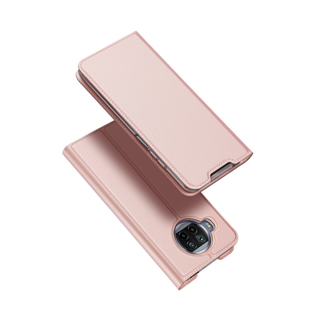 Xiaomi Mi 10T Lite 5G telefontok - Dux Ducis rose gold flipcover tok