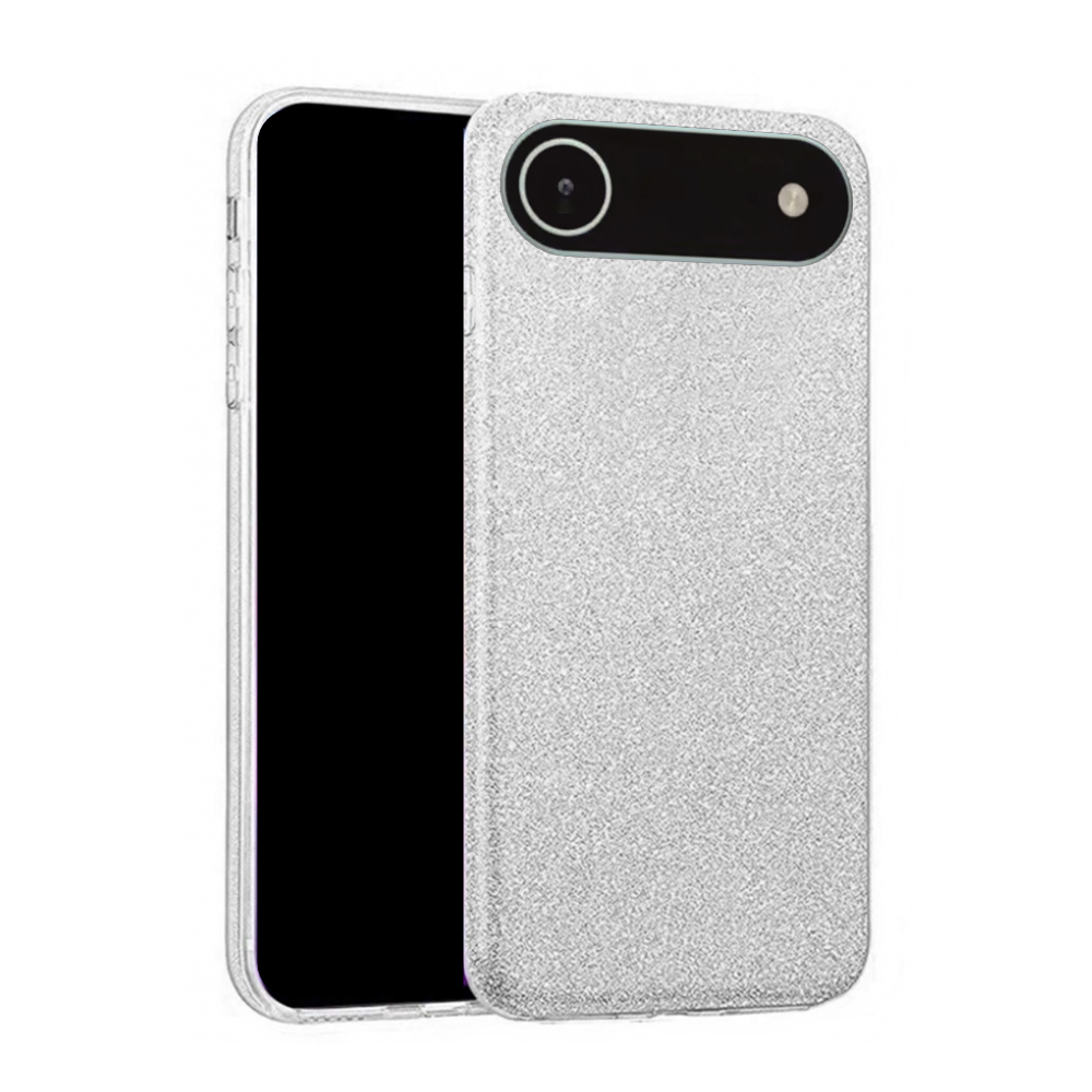 iPhone 17 Air telefontok - Ezüst Shiny hátlap tok