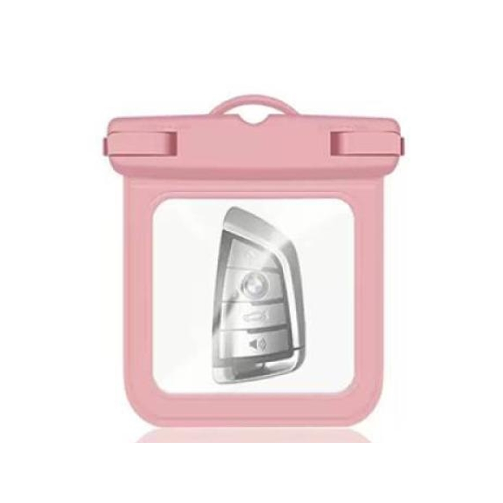 Xpro - univerzális pink/átlátszó vízálló tok, kisebb kiegészítőkhöz