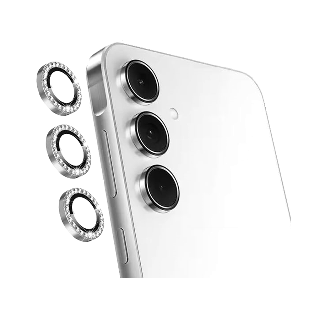 Samsung Galaxy S25 - Diamond - üveg, kameralencse védőkeret