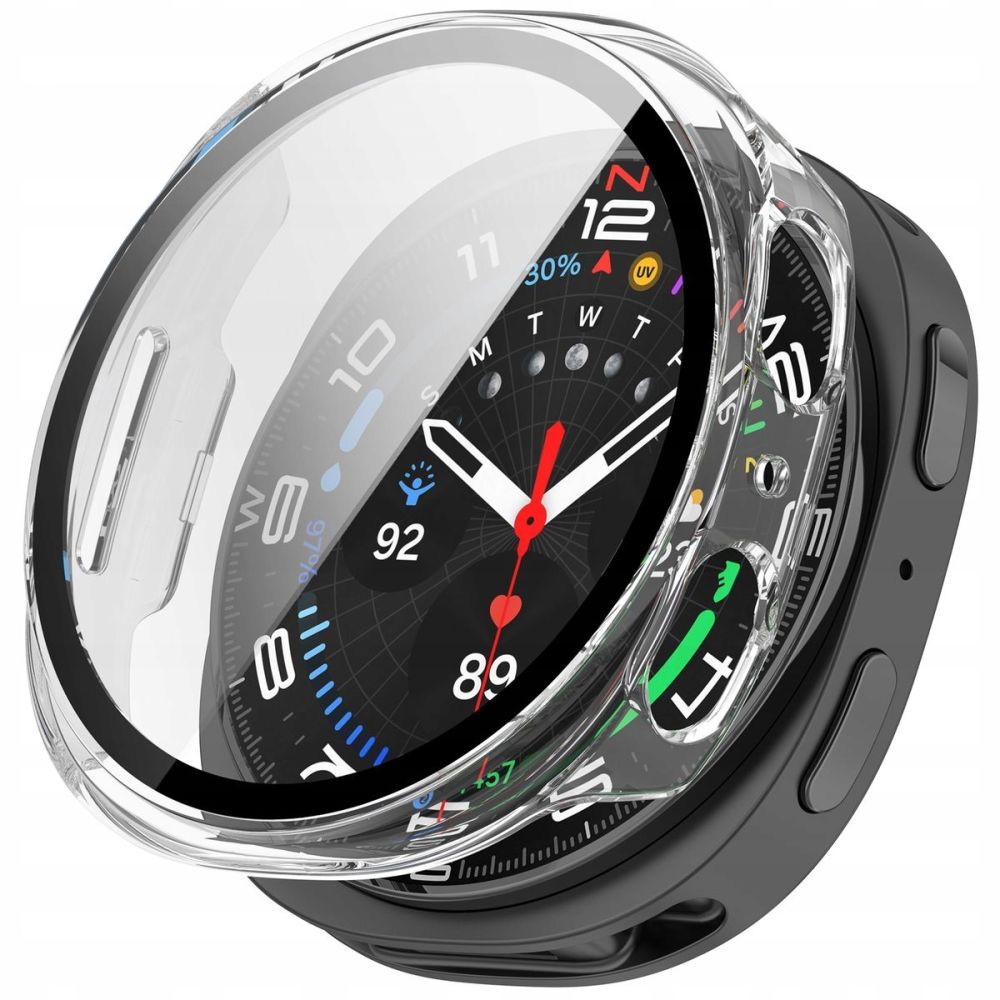Samsung Galaxy Watch 8 (44 mm) - Tech-Protect Defense360 - átlátszó védőtok