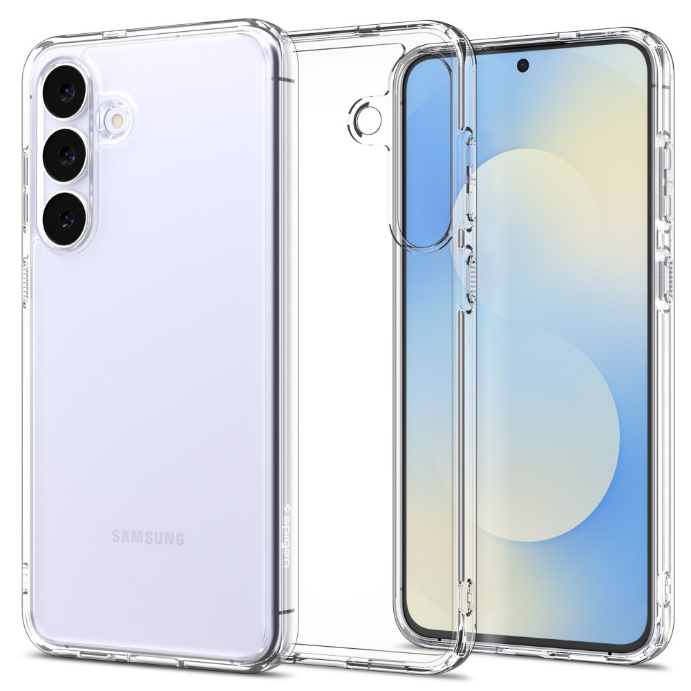 Telefontok Samsung Galaxy S25 FE - SPIGEN Crystal Clear - átlátszó hátlap tok