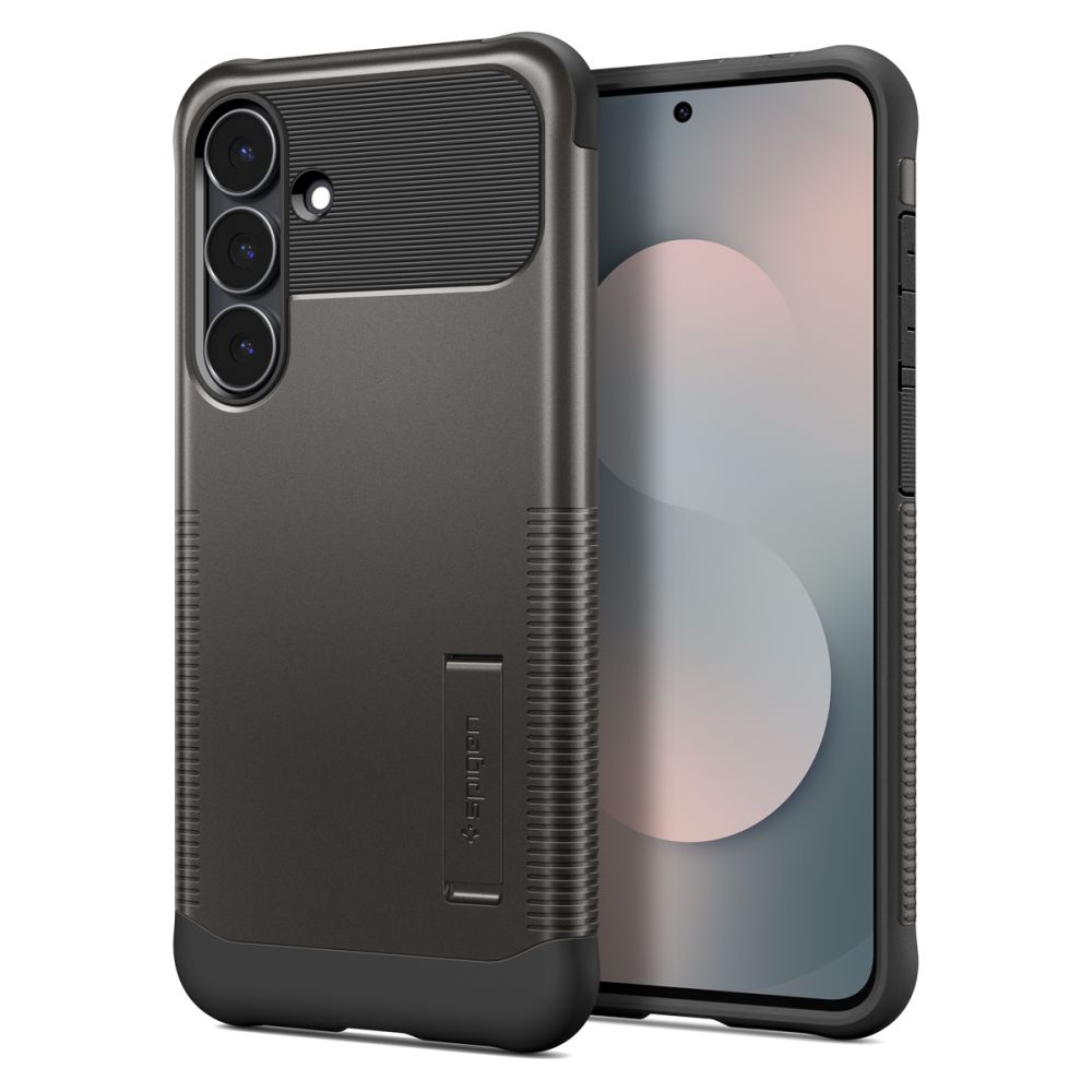Telefontok Samsung Galaxy S25 FE - SPIGEN SLIM ARMOR MAGSAFE gunmetal szürke tok